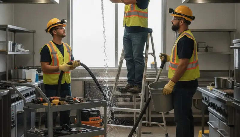 Portland, OR emergency plumber repairing burst pipes for fast residential plumbing service