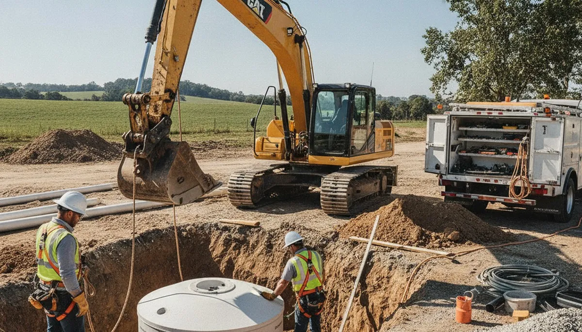 Septic tank installation for Portland, OR homes by On Call Plumbers