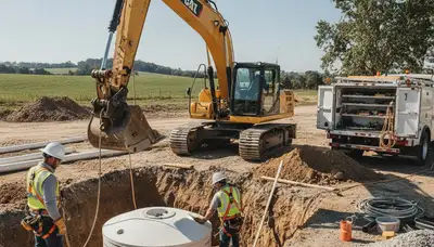 Septic tank installation for Portland, OR homes by On Call Plumbers