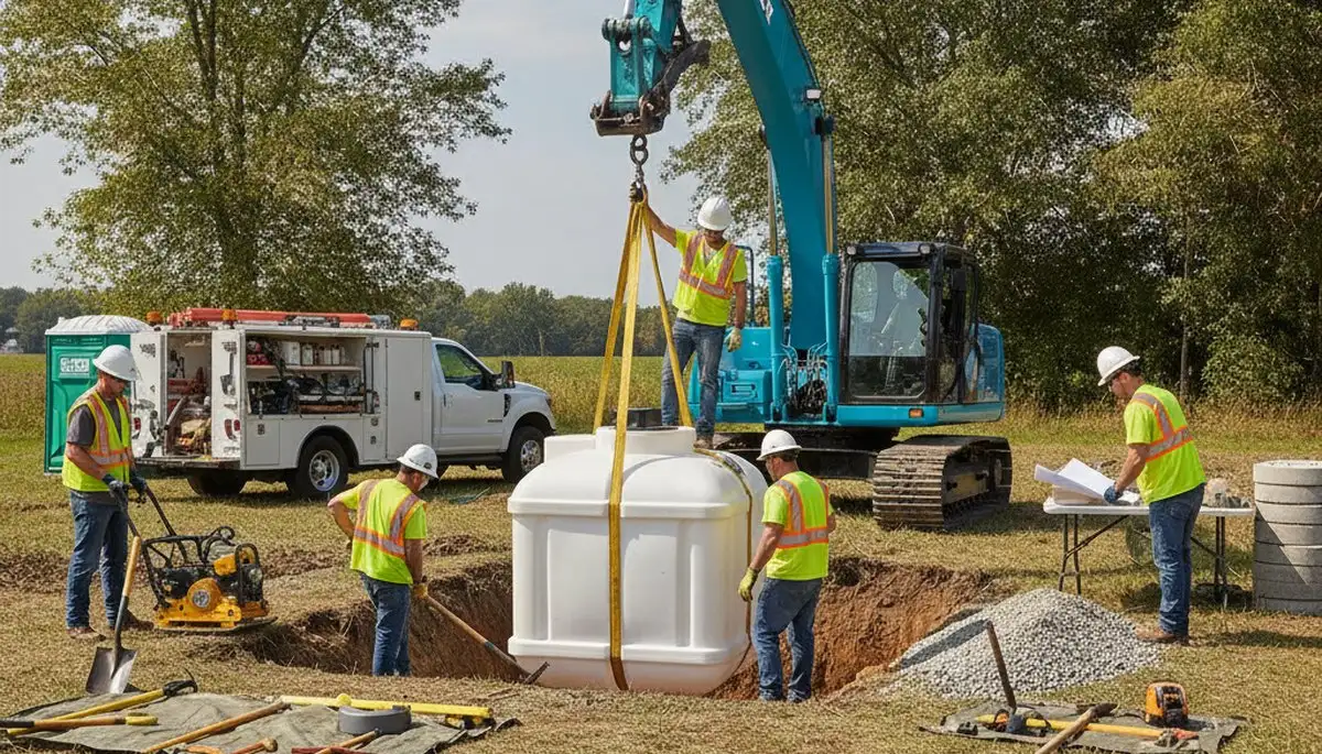 Septic tank installation for Portland, OR homes by On Call Plumbers