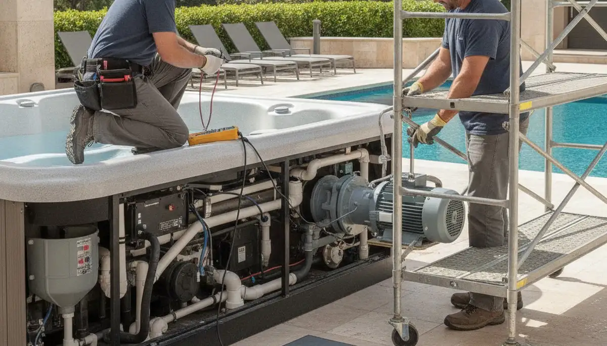 Spa repair service in Portland, OR for homes by On Call Plumbers