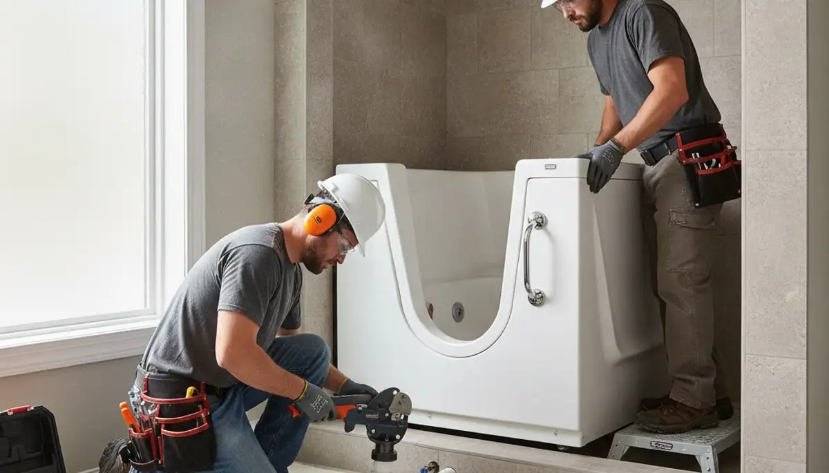 Walk in tub installation in Portland, OR for safer, accessible home bathing
